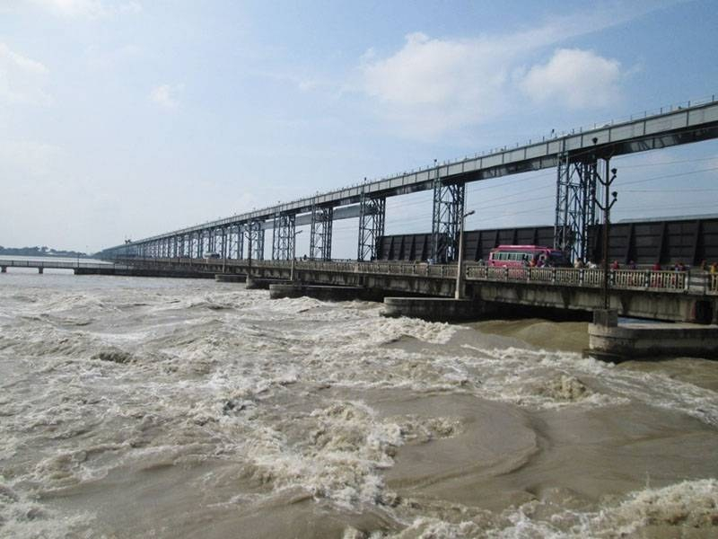 Koshi Barrage, Saptakoshi River, Sunsari, Saptari, Koshi River, flood alert, river water level, monsoon rainfall, Nepal
